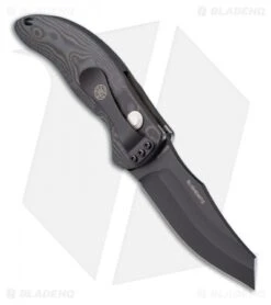 Hogue Knives EX04 Automatic Knife Black/Gray G-Mascus (3.5" Wharncliffe) 34429 -Adventure Knife Shop BHQ 19594 02