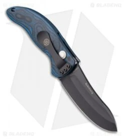 Hogue Knives EX04 Automatic Knife Blue Lava G-Mascus (3.5" Upswept) 34433 -Adventure Knife Shop BHQ 19596 02