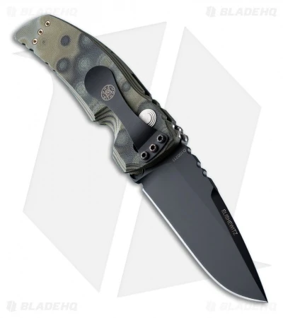 Hogue Knives EX-A01 Automatic Knife Drop Point Green G10 (3.5" Black) 2 Hogue Knives EX-A01 Automatic Knife Drop Point Green G10 (3.5" Black) - Image 2