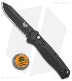 Benchmade Mediator Automatic Knife Black G-10 (3.3" Black) 8551BK -Adventure Knife Shop Benchmade Mediator Auto Black G 10 Black 8551BK BHQ 99473 jr bottlecap
