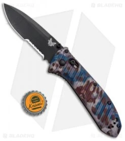 Benchmade Presidio II Limited Edition Knife Rustic (3.7" Black Serr) 570BK-1801 -Adventure Knife Shop Benchmade Presidio II LE Rustic Black Serr 570SBK 1801 BHQ 91119 jr bottlecap