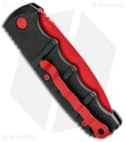 Boker Black Widow Kalashnikov Dagger Automatic Knife (3.25" Red D2) -Adventure Knife Shop Boker Black Widow Kalashnikov Dagger Auto Red 01KALS44NSOI BHQ 92706 jr side