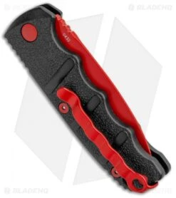 Boker Black Widow Mini Kalashnikov Automatic Knife Dagger (2.5" Red D2) -Adventure Knife Shop Boker Black Widow Mini Kalashnikov Auto Dagger Red 01KALS57NSOI BHQ 96966 jr side