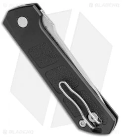 Boker Burnley Kihon Drop Point Automatic Knife (3.25" Stonewash) -Adventure Knife Shop Boker Burnley Kihon DP Auto SW BHQ 101389 jr side