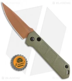 Boker Burnley Kihon Desert Warrior Drop Point Automatic Knife (3.3" Copper D2) -Adventure Knife Shop Boker Burnley Kihon Desert Warrior DP Auto Copper D2 01BO955NSOI BHQ 101391 jr bottlecap