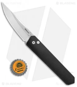 Boker Burnley Kwaiken Automatic Knife Black (3.5" Stonewash) 06EX291 Pro-Tech -Adventure Knife Shop Boker Burnley Kwaiken Auto Black SW 06EX291 BHQ 79762 jr bottlecap