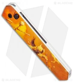 Boker Burnley Kwaiken Automatic Knife Frank Frazetta Series LE Gold (3.5" Black) 6 Boker Burnley Kwaiken Automatic Knife Frank Frazetta Series LE Gold (3.5" Black) -Adventure Knife Shop Boker Burnley Kwaiken Automatic Knife Gold Frazetta BHQ 95714 ns spine