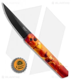Boker Burnley Kwaiken Automatic Knife Frank Frazetta Series LE Red (3.5" Black) -Adventure Knife Shop Boker Burnley Kwaiken Automatic Knife Red Frazetta BHQ 95715 ns bottlecap