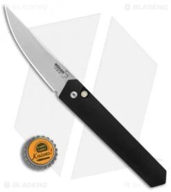 Boker Burnley Limited Kwaiken Automatic Knife Black (3.5" Stonewash) Pro-Tech 7 Boker Burnley Limited Kwaiken Automatic Knife Black (3.5" Stonewash) Pro-Tech -Adventure Knife Shop Boker Burnley Limited Kwaiken Auto Black SW Protech BHQ 88839 er bottlecap