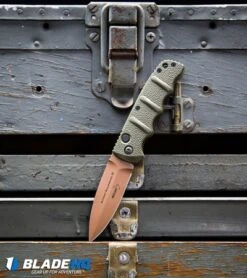 Boker Desert Warrior Kalashnikov Dagger Automatic Knife OD Green (3.3" D2) -Adventure Knife Shop Boker Desert Warrior Kalashnikov Dagger Automatic Knife OD Green Copper BHQ30436 kp tool box 3 web