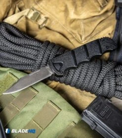 Boker Kalashnikov Bowie D/A OTF Automatic Knife (3.5" Black SW D2) -Adventure Knife Shop Boker Kalashnikov Bowie D A OTF Automatic Knife Black SW D2 BHQ 113130 kp tac web