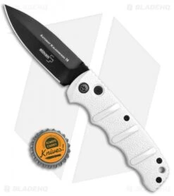 Boker Kalashnikov Dagger Automatic Knife Imperial White (3.25" Black D2) 12 Boker Kalashnikov Dagger Automatic Knife Imperial White (3.25" Black D2) -Adventure Knife Shop Boker Kalashnikov Dagger Auto White Black 01KALS34N BHQ 75529 jr bottlecap 3