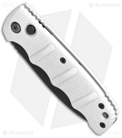 Boker Kalashnikov Dagger Automatic Knife Imperial White (3.25" Black D2) 2 Boker Kalashnikov Dagger Automatic Knife Imperial White (3.25" Black D2) - Image 2