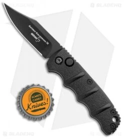 Boker Mini Kalashnikov Bowie Automatic Knife Black (2.5" Black) -Adventure Knife Shop Boker Mini Kalashnikov Bowie Auto Black BHQ 96965 jr bottlecap