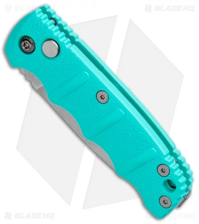 Boker Mini Kalashnikov Dagger Automatic Knife Tyranny Teal (2.5" Stonewash) 2 Boker Mini Kalashnikov Dagger Automatic Knife Tyranny Teal (2.5" Stonewash) - Image 2