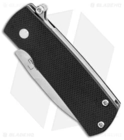 Adventure Knife Shop -Adventure Knife Shop Boker Plus Shamsher Auto LL Black G 10 Satin BHQ 139170 jr spine