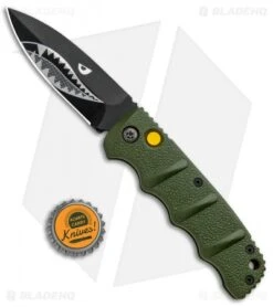 Boker Warhawk Kalashnikov Dagger Automatic Knife Green (3.25" Black D2) 14 Boker Warhawk Kalashnikov Dagger Automatic Knife Green (3.25" Black D2) -Adventure Knife Shop Boker Warhawk Kalashnikov Dagger Auto Black 01KALS41NSOI BHQ 92862 jr bottlecap