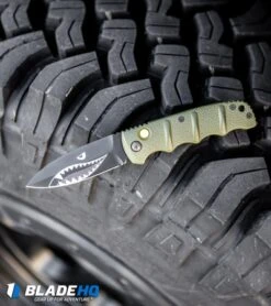 Boker Warhawk Kalashnikov Dagger Automatic Knife Green (3.25" Black D2) 19 Boker Warhawk Kalashnikov Dagger Automatic Knife Green (3.25" Black D2) -Adventure Knife Shop Boker Warhawk Kalashnikov Dagger Automatic Knife Green Black BHQ 92862 kp tire web