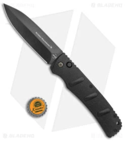 Boker XXL Kalashnikov Exclusive Dagger Automatic Knife (4.75" Black D2) -Adventure Knife Shop Boker XXL Kalashnikov Auto All Black BHQ Exclusive BHQ 126271 jr bottlecap