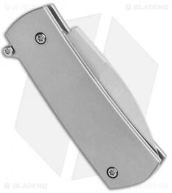 D Rocket Design Shamsher Paw Claw Automatic Knife Titanium (2" Satin) -Adventure Knife Shop D Rocket Design Shamsher Paw Claw Auto Ti Satin BHQ 99375 jr side