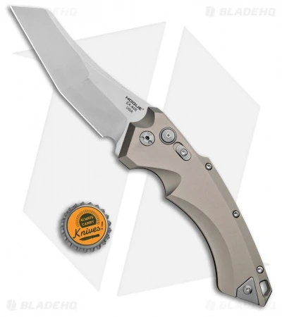 Hogue Knives EX-A05 Wharncliffe Automatic Knife FDE (4" Stonewash) 34504 4 Hogue Knives EX-A05 Wharncliffe Automatic Knife FDE (4" Stonewash) 34504 - Image 4