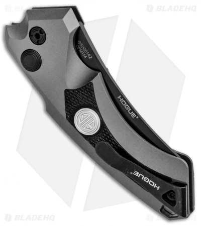 Hogue Sig Sauer EX-A05 Wharncliffe Automatic Knife Grey (3.5" Black) 36522 3 Hogue Sig Sauer EX-A05 Wharncliffe Automatic Knife Grey (3.5" Black) 36522 - Image 3