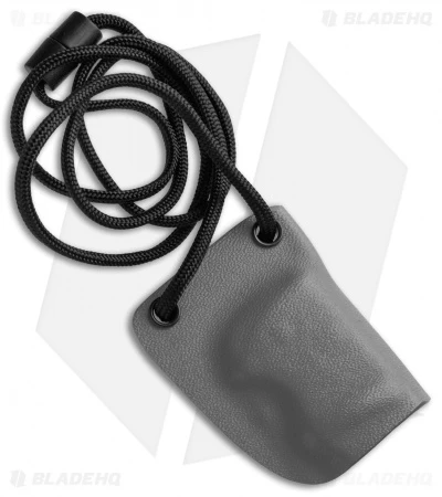 Linos Kydex Sheath For Boker Kalashnikov W/ Neck Cord - Gray 2 Linos Kydex Sheath For Boker Kalashnikov W/ Neck Cord - Gray - Image 2
