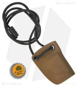 Linos Kydex Sheath For Boker Kalashnikov W/ Neck Cord - Coyote Brown -Adventure Knife Shop Linos Kydex Sheath boker kalashnikov coyote brown BHQ 68497 er size