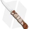 Piranha 21 Tactical Automatic Knife Tan Camo (3.375" Mirror) P-21C