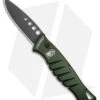 Piranha Amazon Automatic Knife Green (3.45" Black)