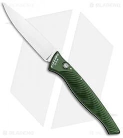 Piranha DNA Automatic Knife Green (3.25" Mirror)