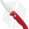 Piranha P-1 Pocket Automatic Knife Red (3.2" Mirror)