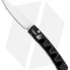 Piranha Virus Automatic Knife Black (3.25" Mirror)
