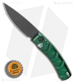 Piranha X Automatic Knife Green Tactical (3.3" Black) -Adventure Knife Shop Piranha X Automatic Knife Green Tactical 3.3 Black BHQ 26289 LS Bottlecap