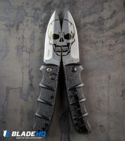 Boker Skull Kalashnikov Dagger Automatic Knife (3.25" Stonewash D2) -Adventure Knife Shop Untitled 1Boker Skull Kalashnikov Dagger Automatic Knife BHQ75532 kp steel web