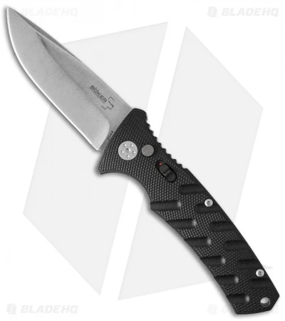 Boker Plus Strike Drop Point Automatic Knife (3.25" Stonewash) 1 Boker Plus Strike Drop Point Automatic Knife (3.25" Stonewash)