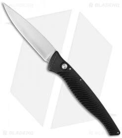Piranha DNA Automatic Knife Black (3.25" Mirror)