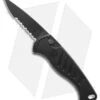 Piranha Fingerling Automatic Knife Tactical (2.5" Black Serr)