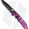 Piranha Predator Plum Tactical Automatic Knife (4.1" Black)