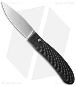 Piranha Toxin Automatic Knife Black (3.75" Mirror)