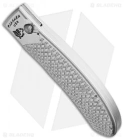 Piranha Toxin Automatic Knife Silver (3.75" Mirror) -Adventure Knife Shop piranha toxin silver mirror ser bottom cm