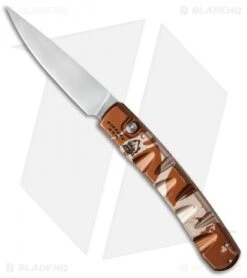 Piranha Virus Automatic Knife Desert Camo (3.25" Mirror)