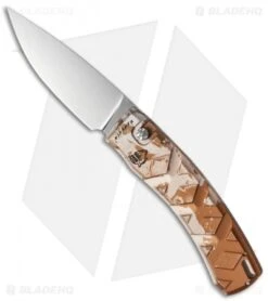 Piranha X Automatic Knife Desert Camo (3.3" Mirror)