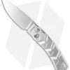 Piranha X Automatic Knife Silver (3.3" Mirror)