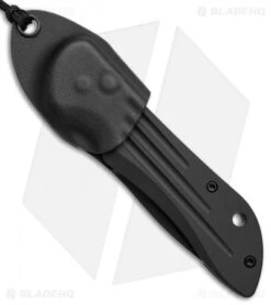 Vintage Benchmade 9500SBT Mini-Auto Stryker Automatic Knife (2.9" Black Serr) -Adventure Knife Shop vintage benchmade mini auto stryker black serr 9500sbt BHQ 37218 er sheath